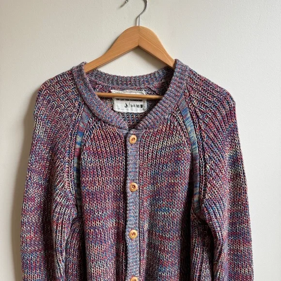 Henrik Vibskov Multicolor Button Down Knit Sweater